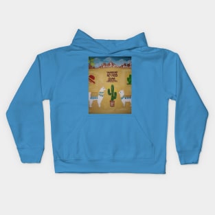 Two Llamas Kids Hoodie